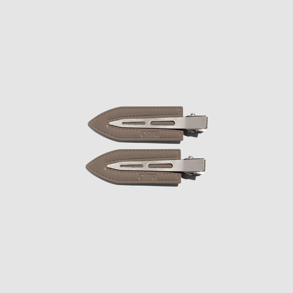 Untouched Hair Clips in Smokey, no-crease hair clips